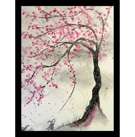 'Cherry Blossom Tree' - Picture Frame Print on Paper