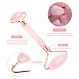 Anti-Aging Rose Gold Jade Roller - Curated Gifts
