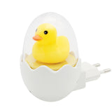 LED Night Light Yellow Duck Lamp With Remote