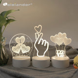 Creative  3D LED Night Lamps