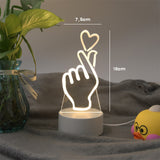 Creative  3D LED Night Lamps