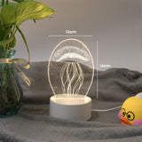 Creative  3D LED Night Lamps