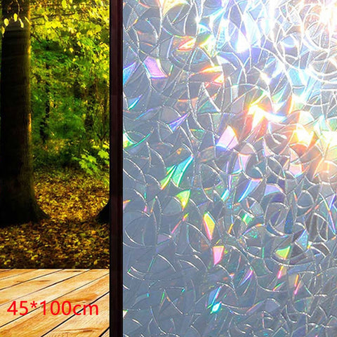 3D Rainbow Effect Window Film