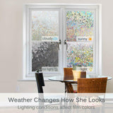 3D Rainbow Effect Window Film